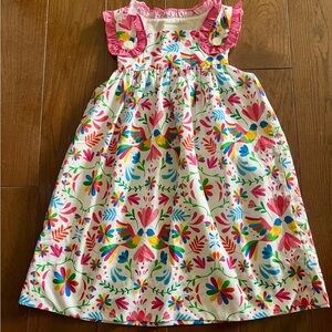 Cecil and Lou Colorful Floral Kids Dress